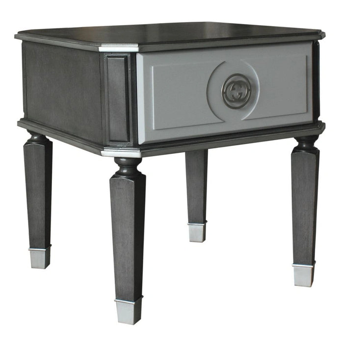 Five Star Furniture - Acme Furniture House Beatrice End Table in Charcoal 88817