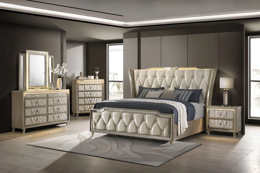 Five Star Furniture - Lorient Nightstand with LED Lighting