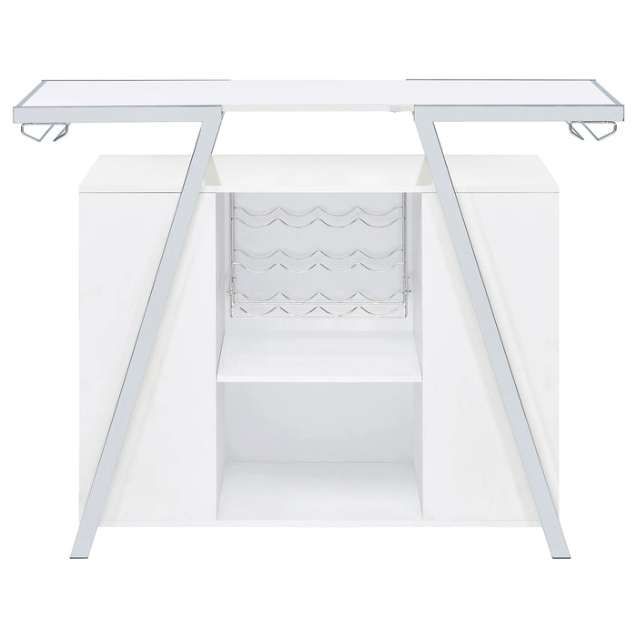 Five Star Furniture - Araceli Home Bar with LED Lighting