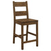 Five Star Furniture - Coleman Counter Height Stools Rustic Golden Brown (Set of 2) image