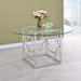 Five Star Furniture - Starlight Round Glass Top Dining Table image