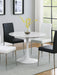 Five Star Furniture - Arkell 40-inch Round Pedestal Dining Table White image