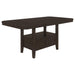 Five Star Furniture - Prentiss Rectangular Counter Height Table with Butterfly Leaf Cappuccino image