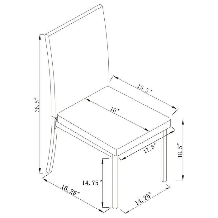 Five Star Furniture - Garza Dining Set