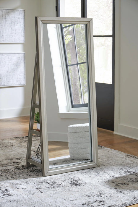 Five Star Furniture - Evesen Floor Standing Mirror/Storage