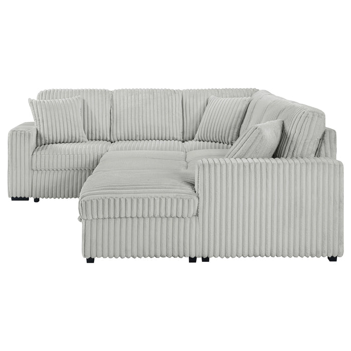 Five Star Furniture - Devonshire Pull-Out Sleeper Sectional Sofa