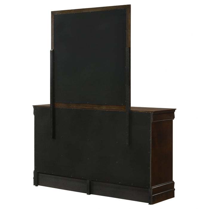 Five Star Furniture - Louis Philippe Dresser with Mirror
