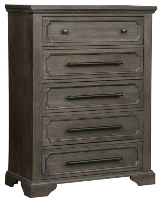 Five Star Furniture - Taulon Chest in Dark Oak 5438-9