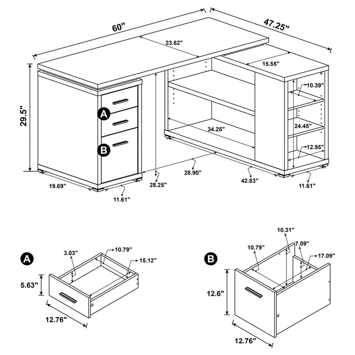 Five Star Furniture - Yvette Computer Desk