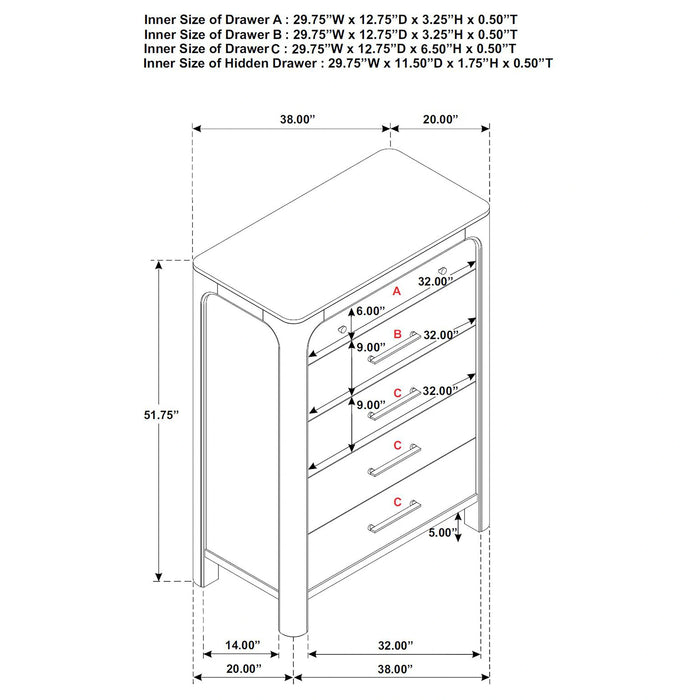 Five Star Furniture - Solano Chest of Drawers