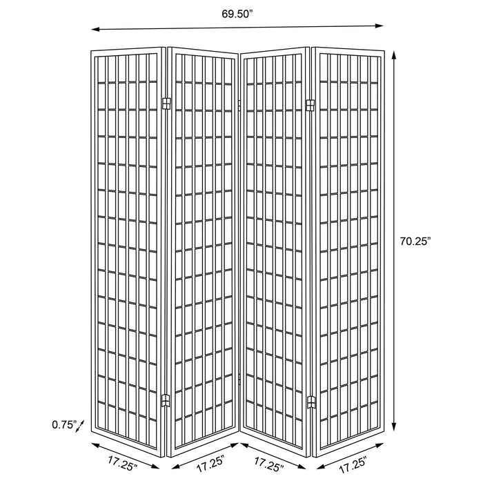 Five Star Furniture - Roberto Four-Panel Room Divider