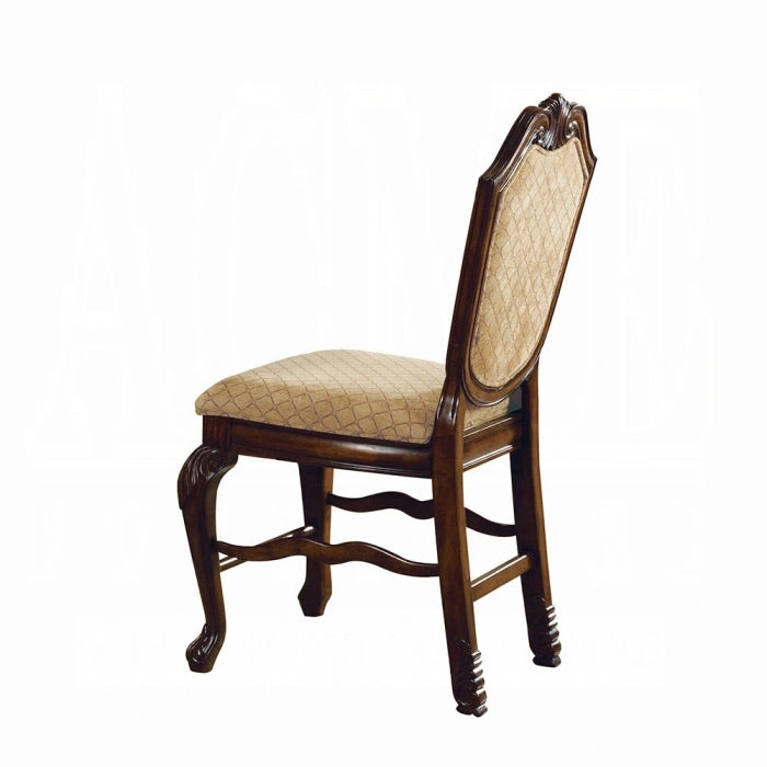 Five Star Furniture - Chateau De Ville Fabric & Espresso Counter Height Chair