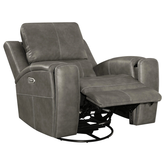 Five Star Furniture - Brickston Triple Power Reclining Sofa Set