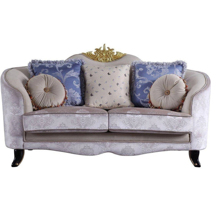 Five Star Furniture - Acme Furniture Sheridan Loveseat in Cream 53946