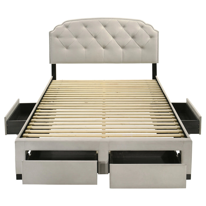 Five Star Furniture - Marianna Panel Platform Storage Bed