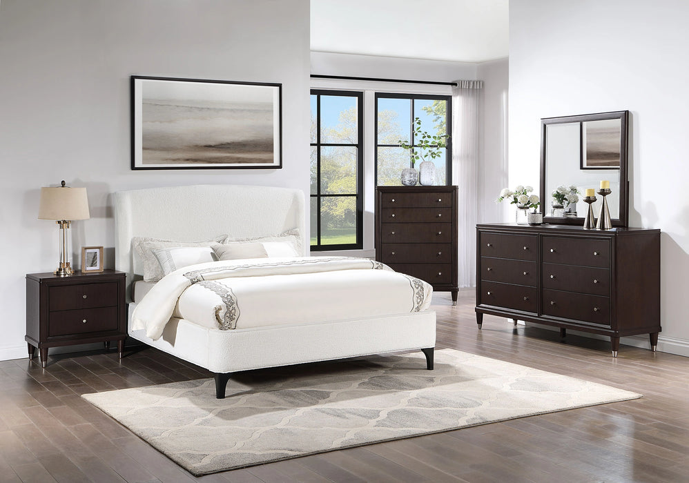 Five Star Furniture - Mosby Wingback Platform Bed