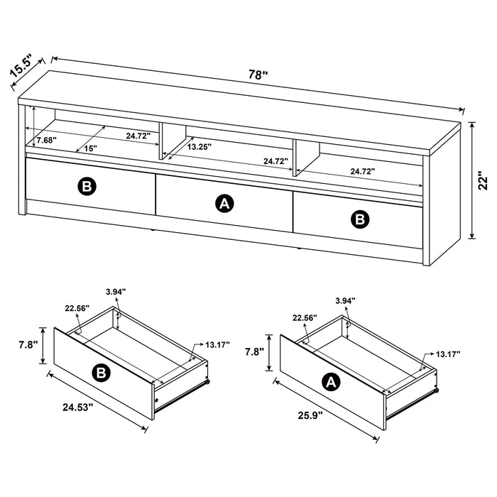 Five Star Furniture - Rutland TV Stand