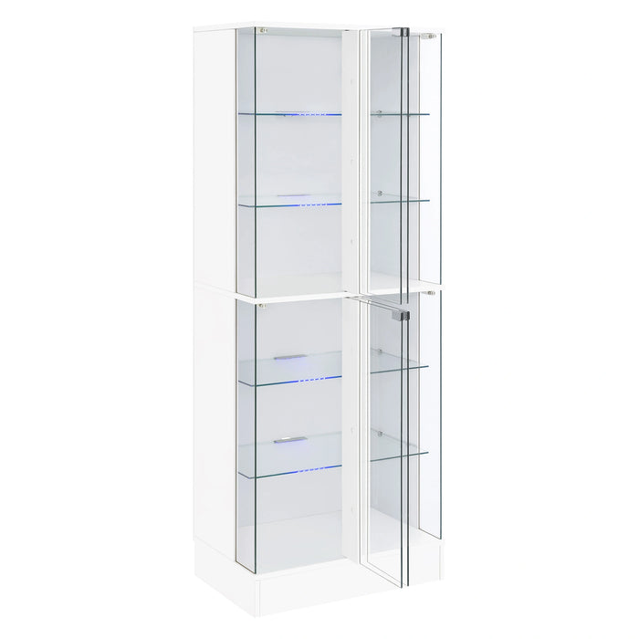 Five Star Furniture - Cabra Curio Cabinet with LED Lighting