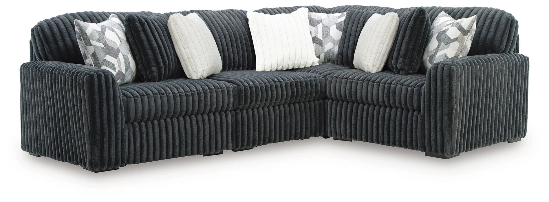 Five Star Furniture - Midnight-Madness Sectional - Gunmetal