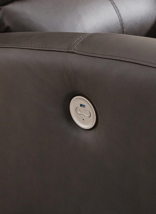 Five Star Furniture - Boxmere Power Reclining Loveseat with Console