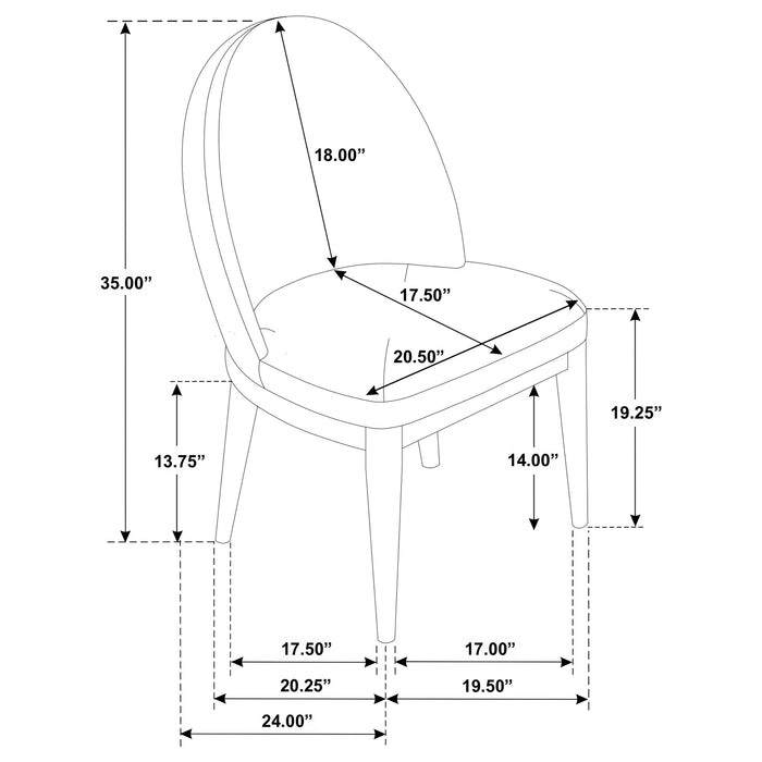 Five Star Furniture - Solano Dining Side Chair