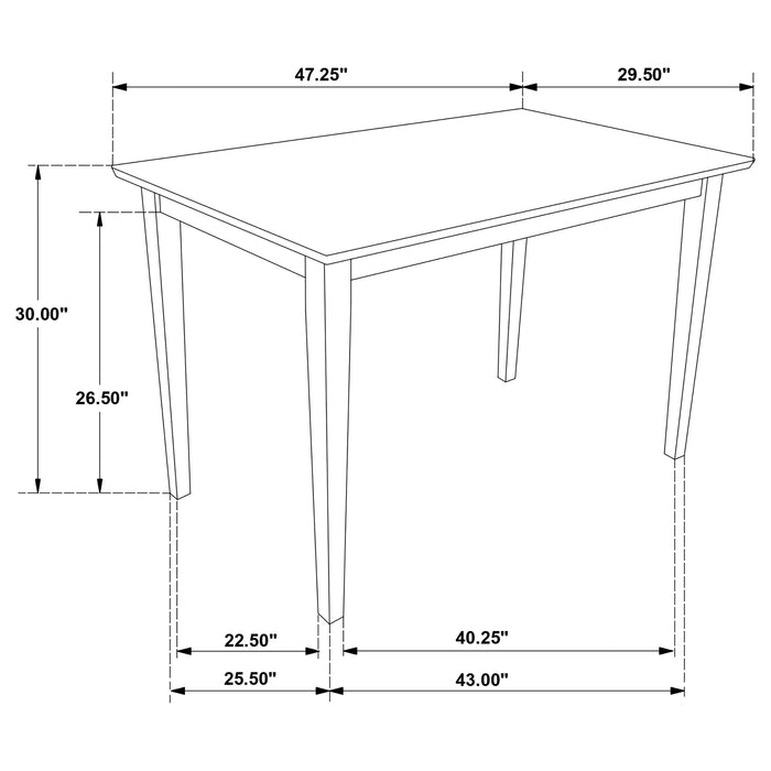 Five Star Furniture - Gomez Dining Set