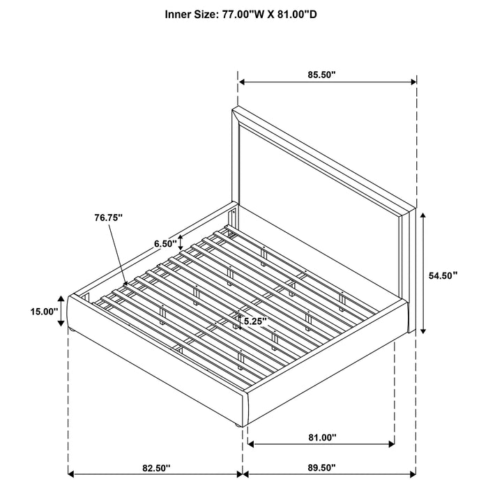 Five Star Furniture - Lawson Panel Platform Bed