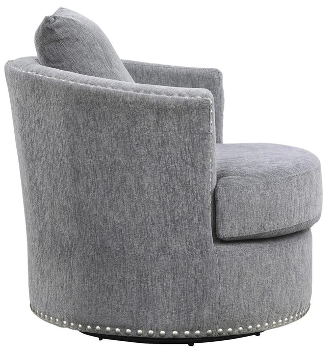 Five Star Furniture - Morelia Swivel Chair in Dark Gray 9468DG-1