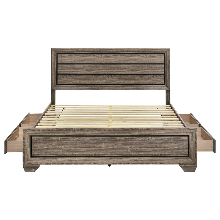 Five Star Furniture - Kauffman Panel Platform Storage Bed