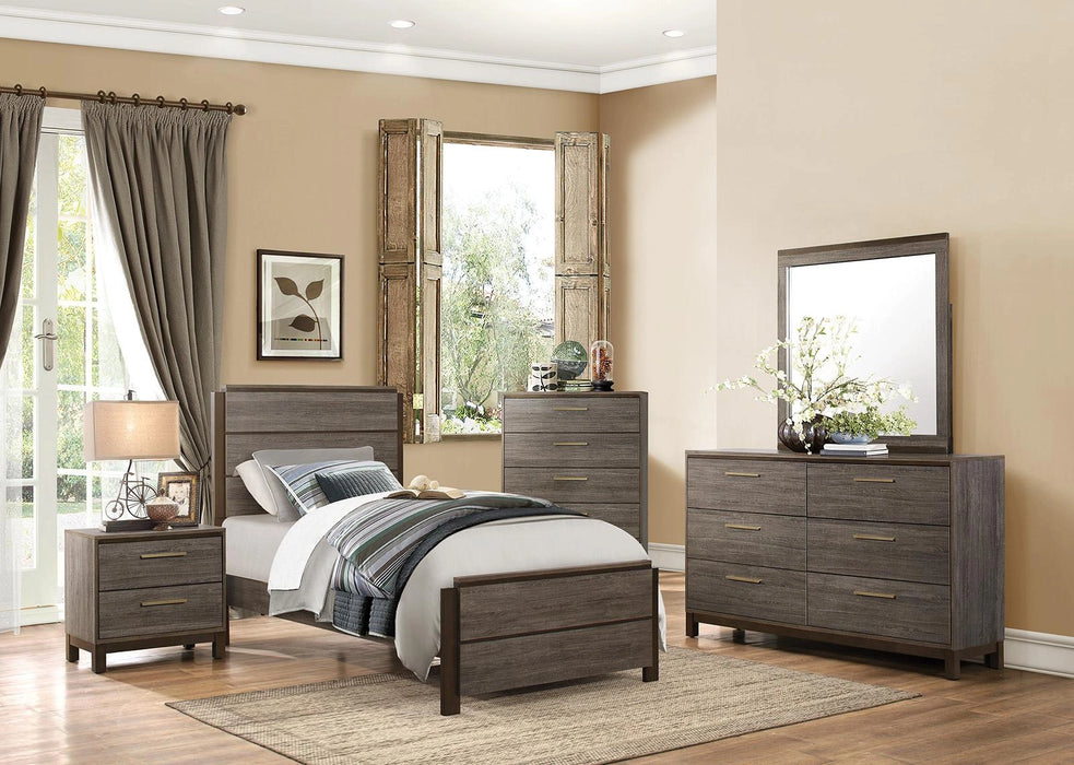 Five Star Furniture - Vestavia Full Bed in Gray 1936F-1
