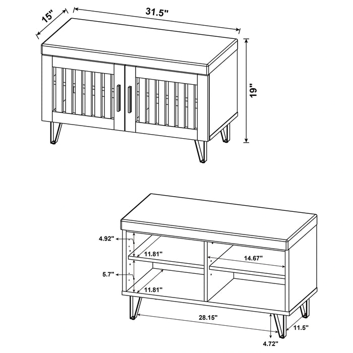 Five Star Furniture - Brixton Storage Bench