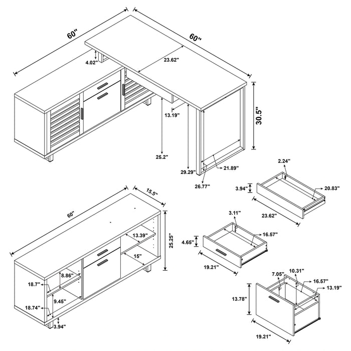 Five Star Furniture - Maddox Computer Desk