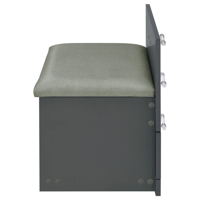 Five Star Furniture - Danbury Makeup Vanity Table with LED Mirror and Stool