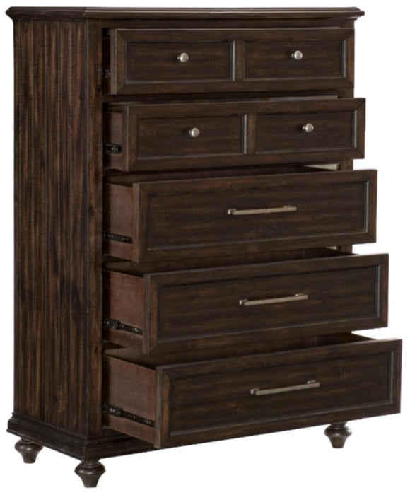 Five Star Furniture - Cardona Chest in Driftwood Charcoal 1689-9