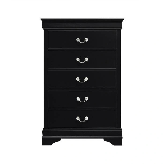 Five Star Furniture - Mayville 5 Drawer Chest in Black 2147BK-9