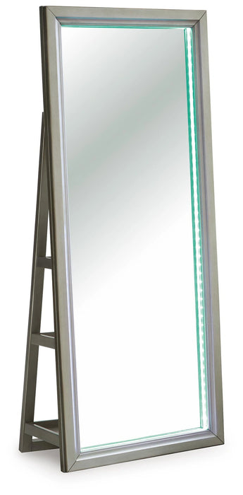 Five Star Furniture - Evesen Floor Standing Mirror/Storage