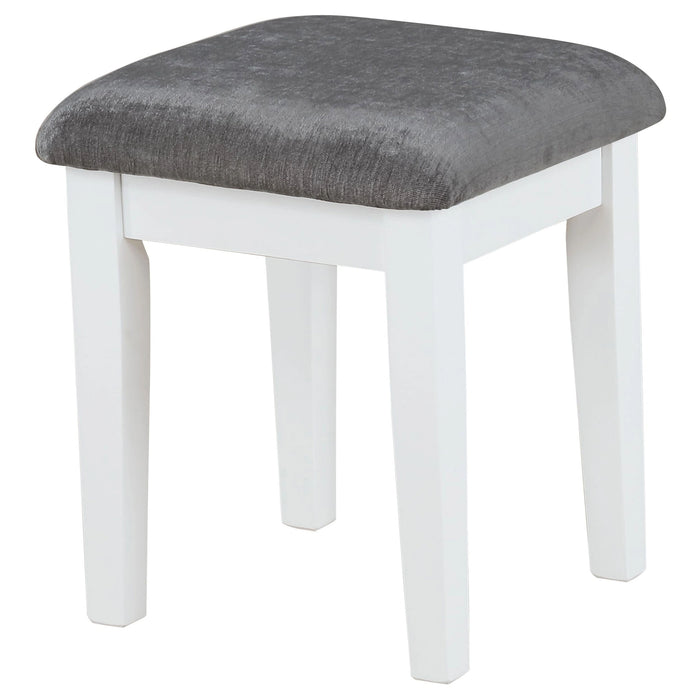 Five Star Furniture - Elijah Makeup Vanity Table with LED Mirror and Stool