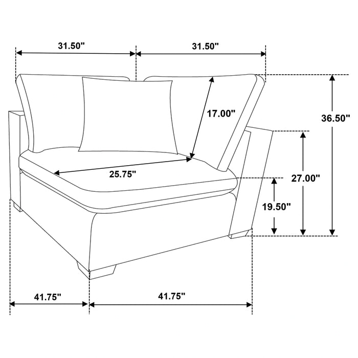 Five Star Furniture - Lakeview Modular Sectional Sofa