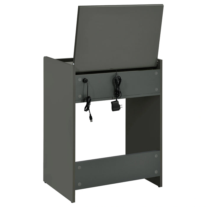 Five Star Furniture - Danbury Makeup Vanity Table with LED Mirror and Stool