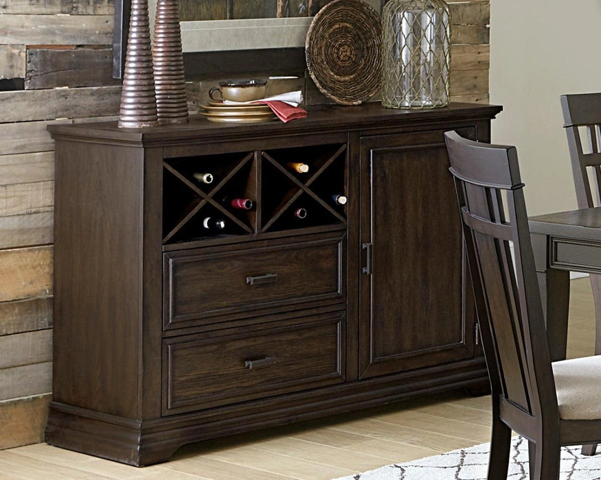 Five Star Furniture - Makah Server in Dark Brown 5496-40