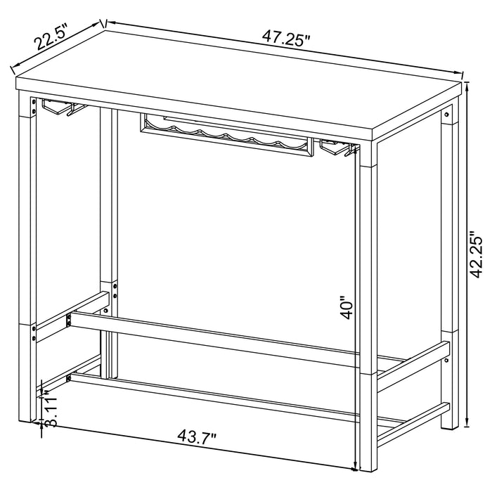 Five Star Furniture - Norcrest Bar Table