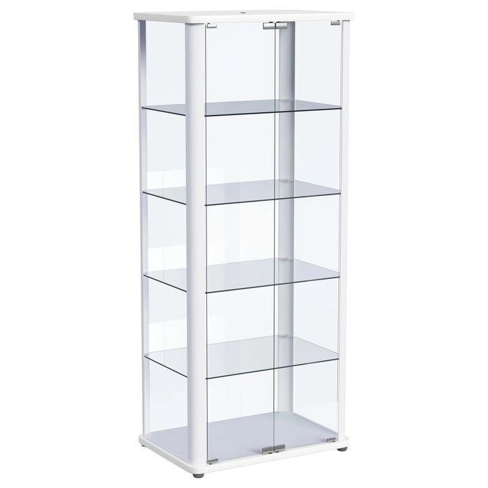 Five Star Furniture - Aero Curio Cabinet with LED Lighting