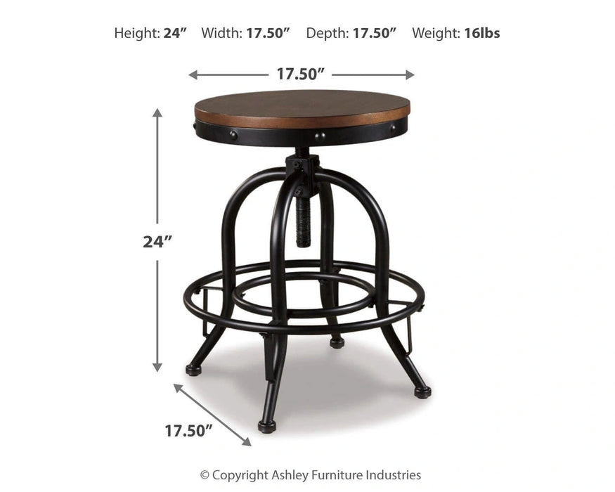 Five Star Furniture - Valebeck Counter Height Bar Stool