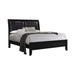 Five Star Furniture - Briana Eastern King Upholstered Panel Bed Black image