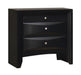 Five Star Furniture - Briana Rectangular 2-drawer Nightstand Black image