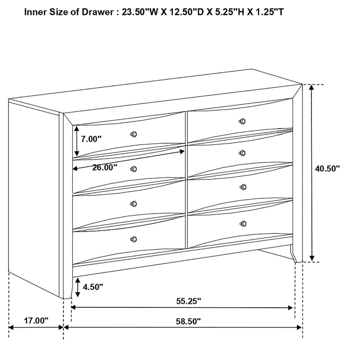 Five Star Furniture - Briana Dresser