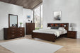 Five Star Furniture - Jessica Bedroom Set with Bookcase Headboard Cappuccino image