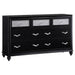 Five Star Furniture - Barzini 7-drawer Rectangular Dresser Black image