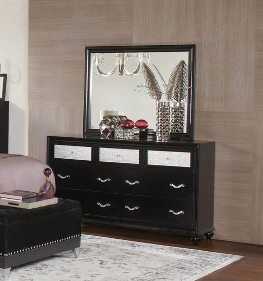 Barzini Rectangular Dresser Mirror Black image