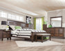 Five Star Furniture - Franco 5-piece Queen Storage Bedroom Set Burnished Oak image